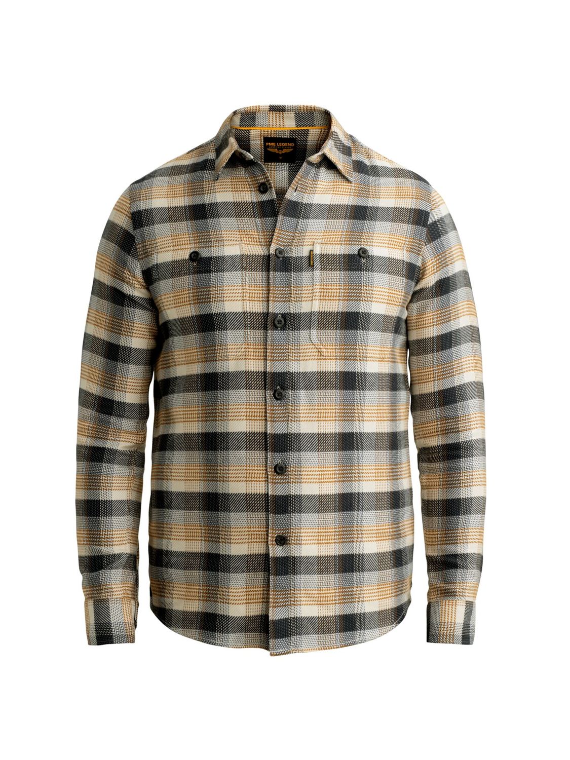 PME Legend Long sleeve shirt yarn dye check