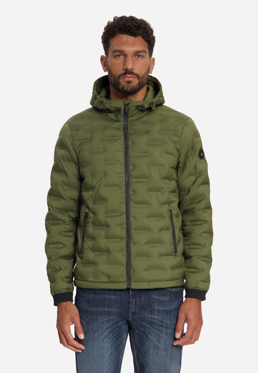 No Excess Jacket Short Fit Padded Sealed