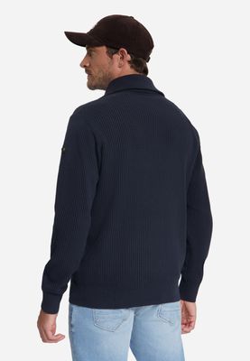 No Excess Pullover Half Zip Wing Collar Tuck