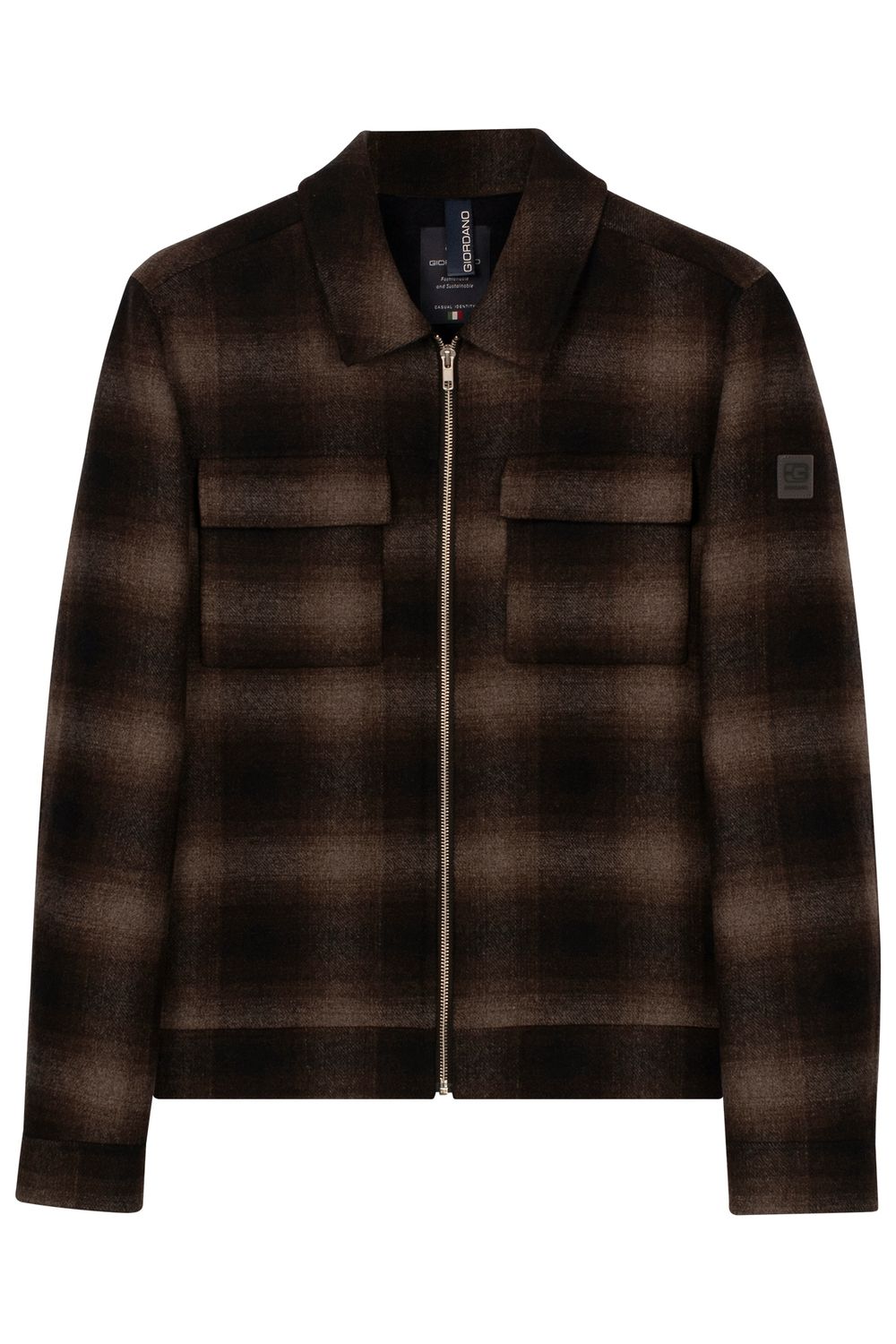 Giordano Reggio Zip Cardigan Hand Finished So
