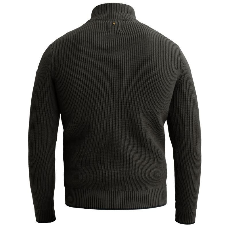 PME Legend Half zip collar cotton mix yarn