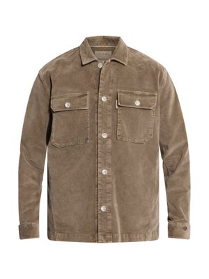 Cast Iron Long sleeve shirt Velvet garment d