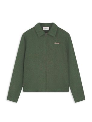 Pure Path Structured Bouclé Zipped Overshirt