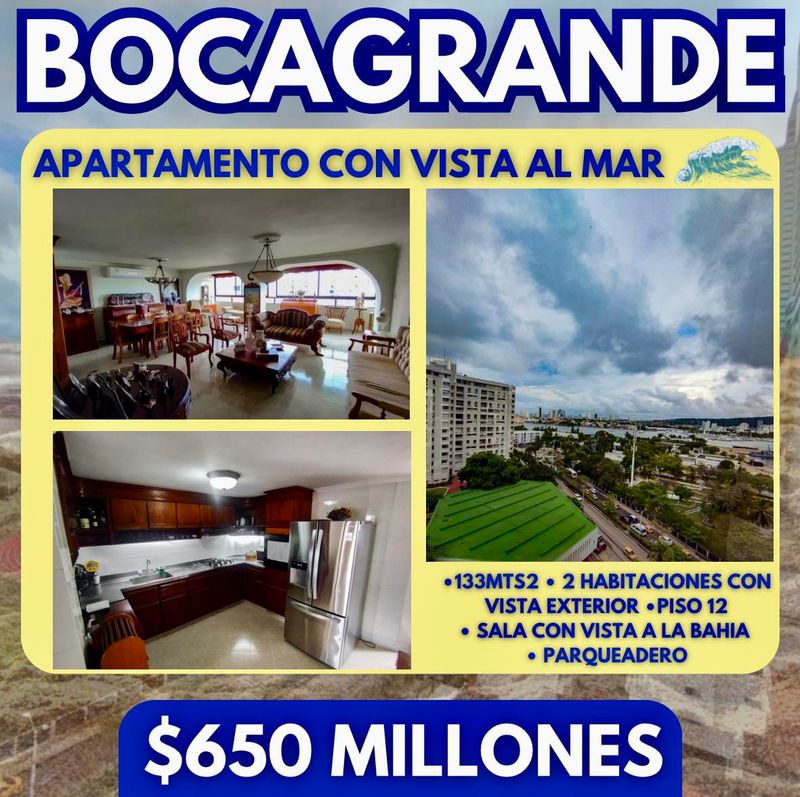 Apto BOCAGRANDE