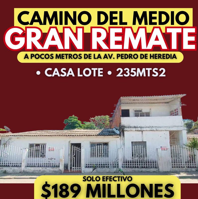 Casa lote CAMINO AL MEDIO