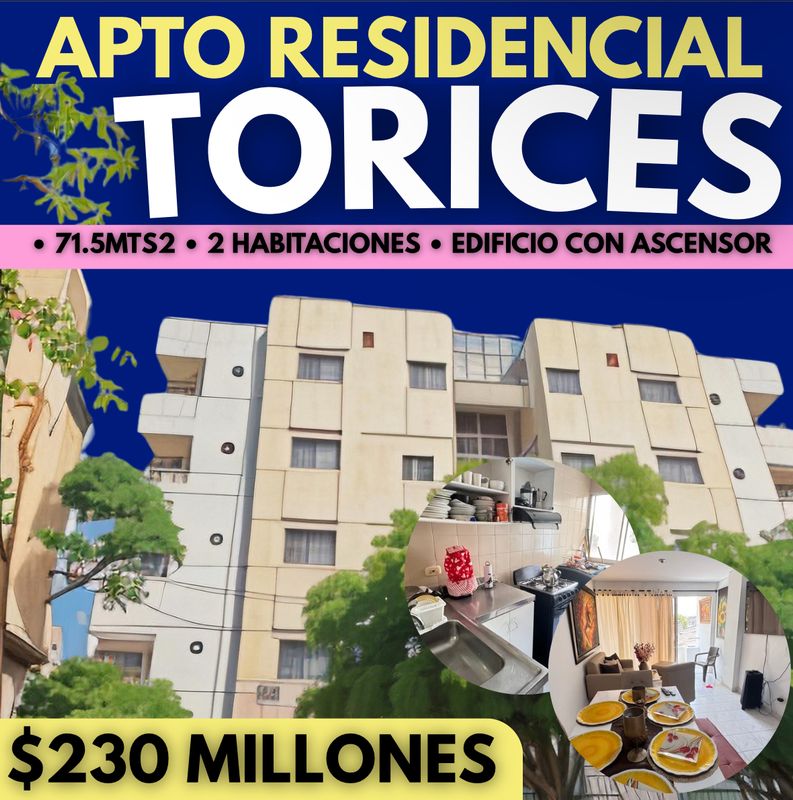 APTO RESIDENCIAL EN TORICES