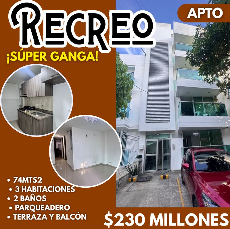 Apto RECREO 240