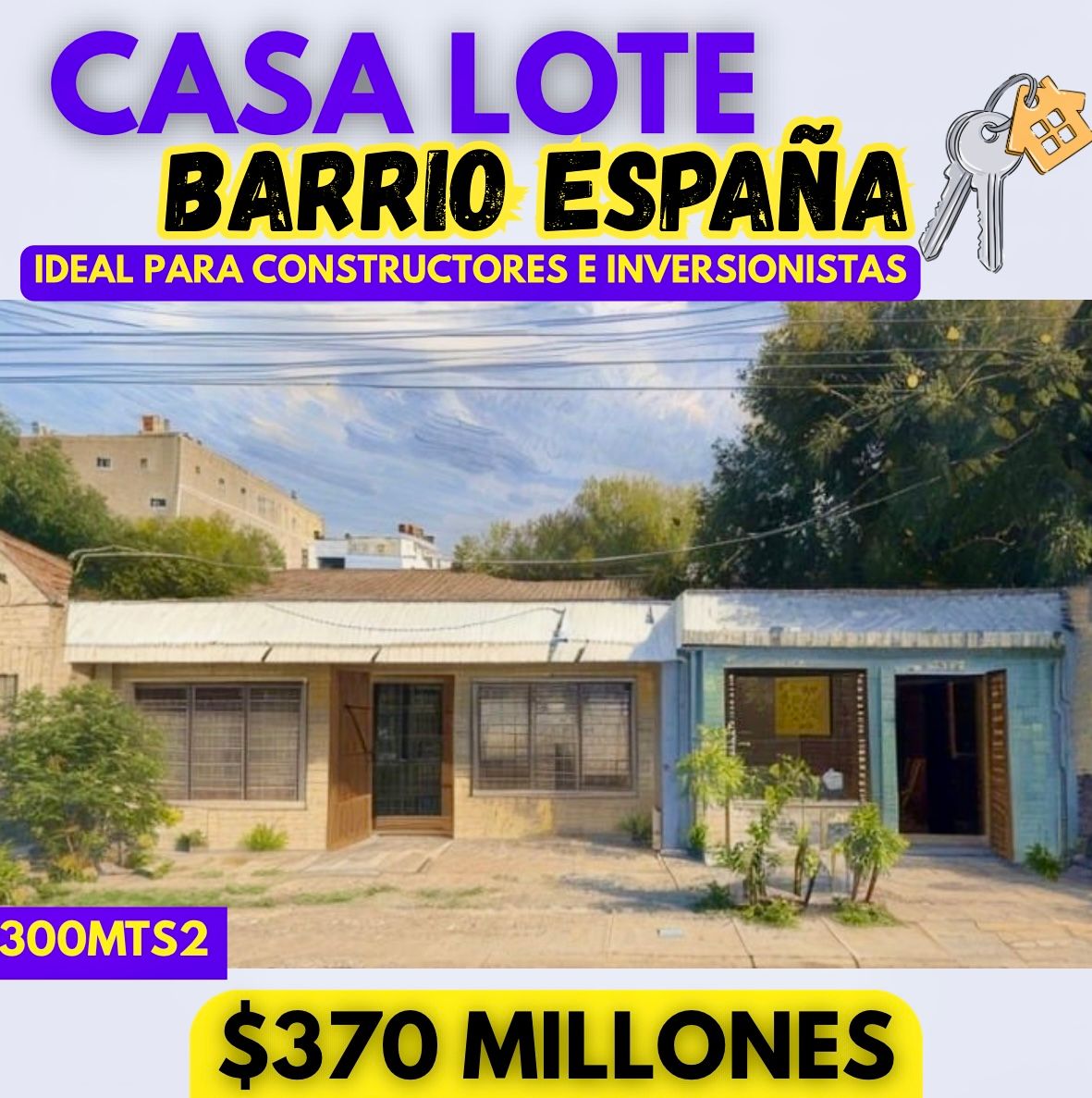 CASA LOTE BARRIO ESPAÑA