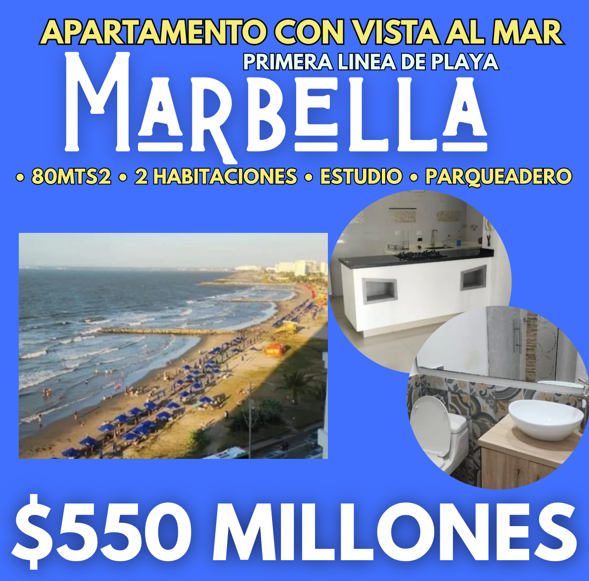 APTO EN MARBELLA PRIMERA LÍNEA DE PLAYA