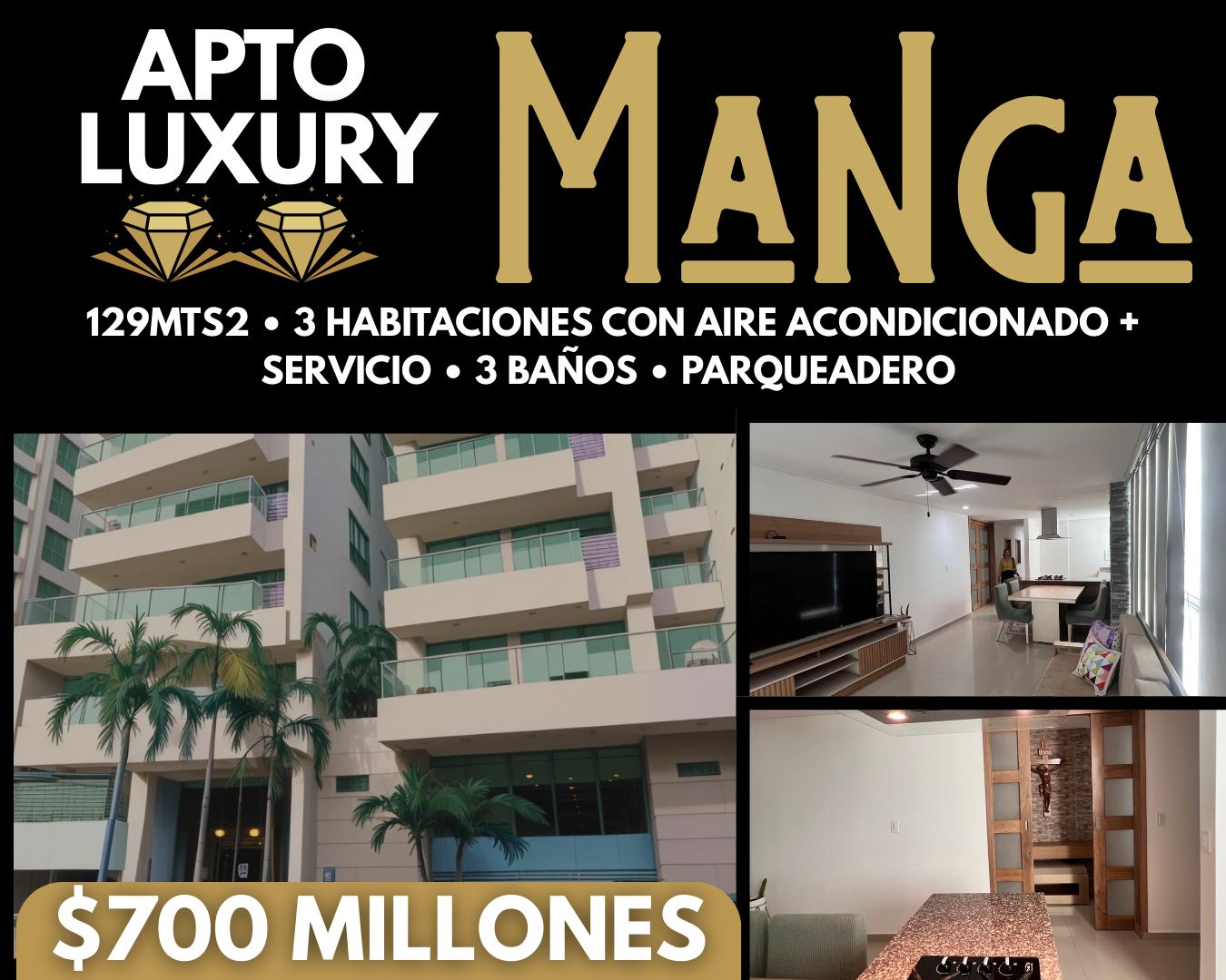APTO LUXURY EN MANGA