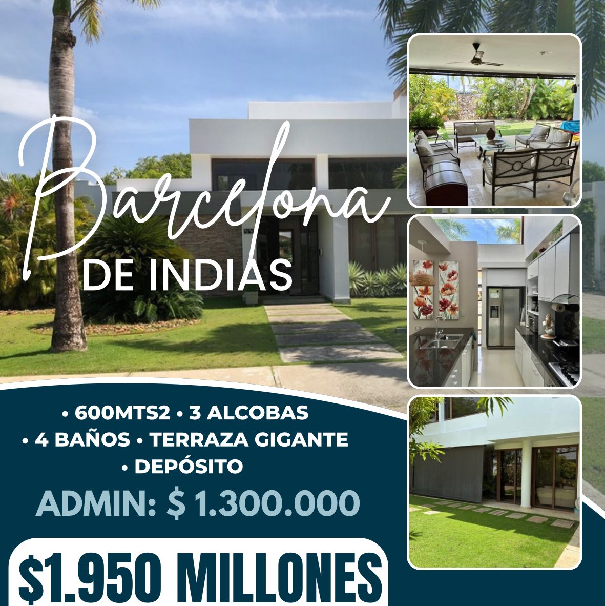 GIGANTE CASA EN BARCELONA DE INDIAS