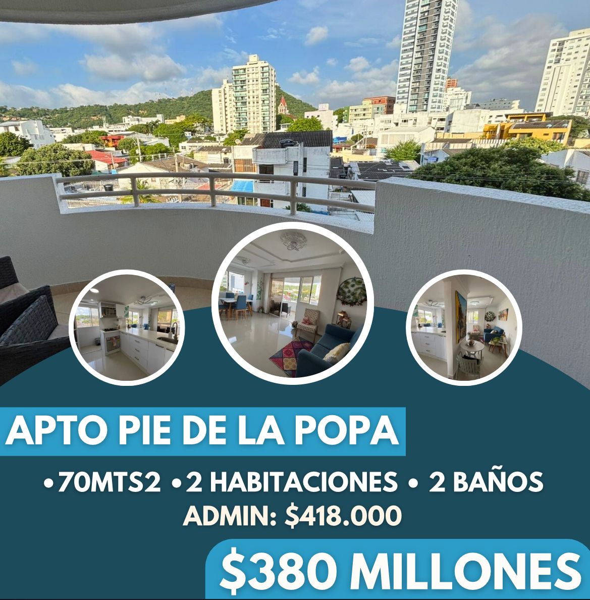 APTO EN EL PIE DE LA POPA