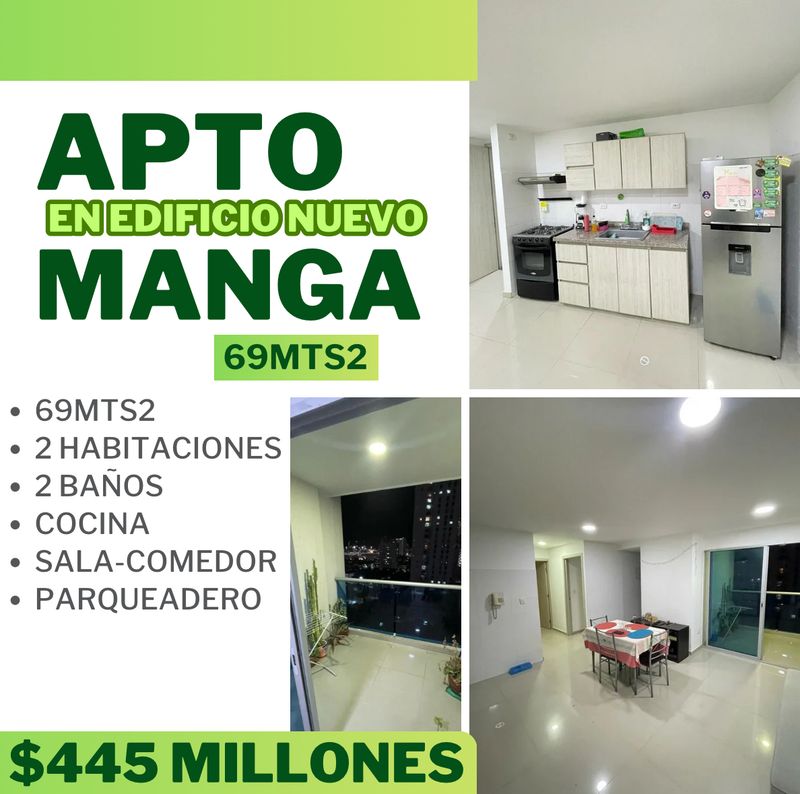 APTO EN MANGA EN EDIFICIO NUEVO