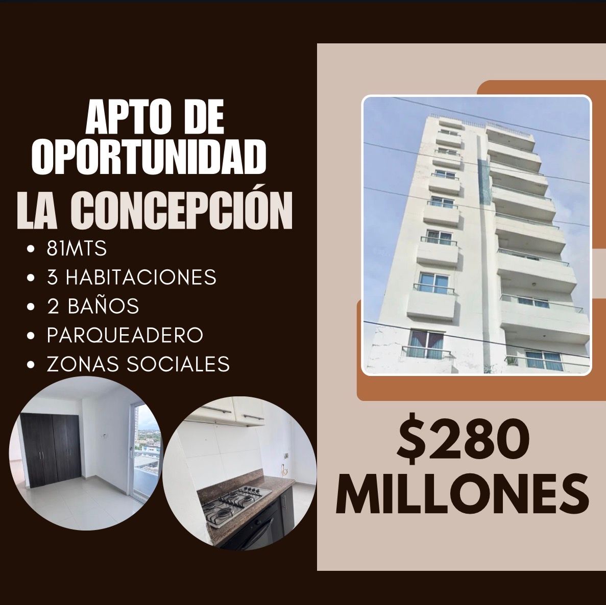 SÚPER APTO DE OPORTUNIDAD EN LA CONCEPCIÓN SÚPER APTO DE OPORTUNIDAD EN LA CONCEPCIÓN