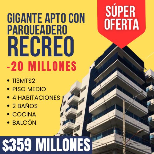 APTO GRANDE EN EL RECREO