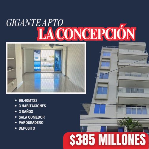 APTO EN BARRIO RESIDENCIAL | LA CONCEPCION