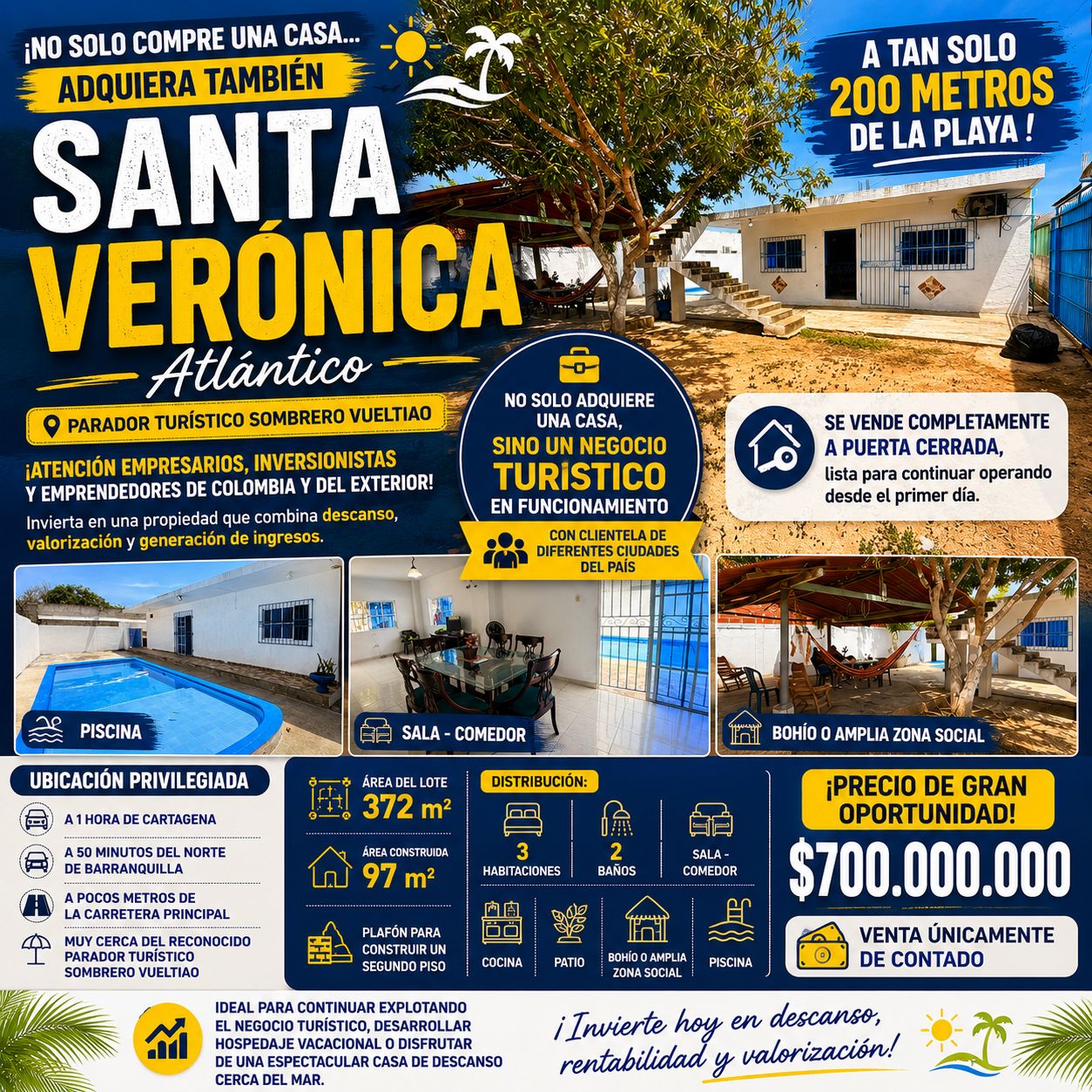 VENTA DE CASA DE DESCANSO EN SANTA VERÓNICA VENTA DE CASA DE DESCANSO EN SANTA VERÓNICA
