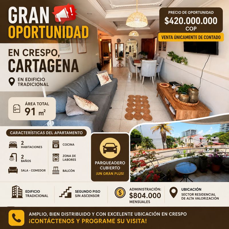 APTO EN VENTA EN CRESPO APTO EN VENTA EN CRESPO