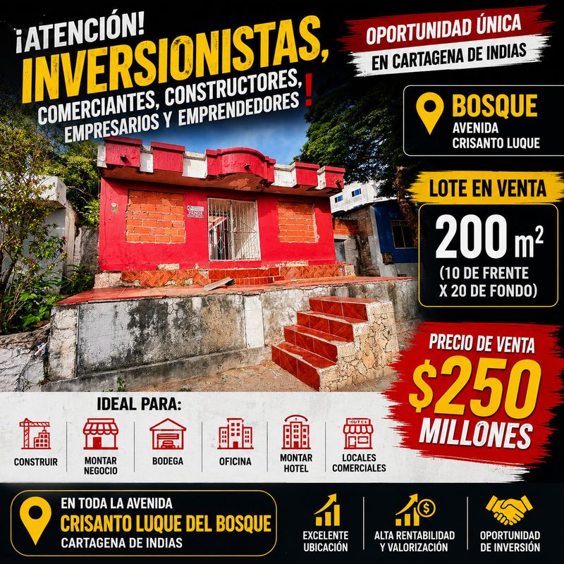 VENTA DE CASA LOTE EN AV. CRISANTO LUQUE VENTA DE CASA LOTE EN AV. CRISANTO LUQUE