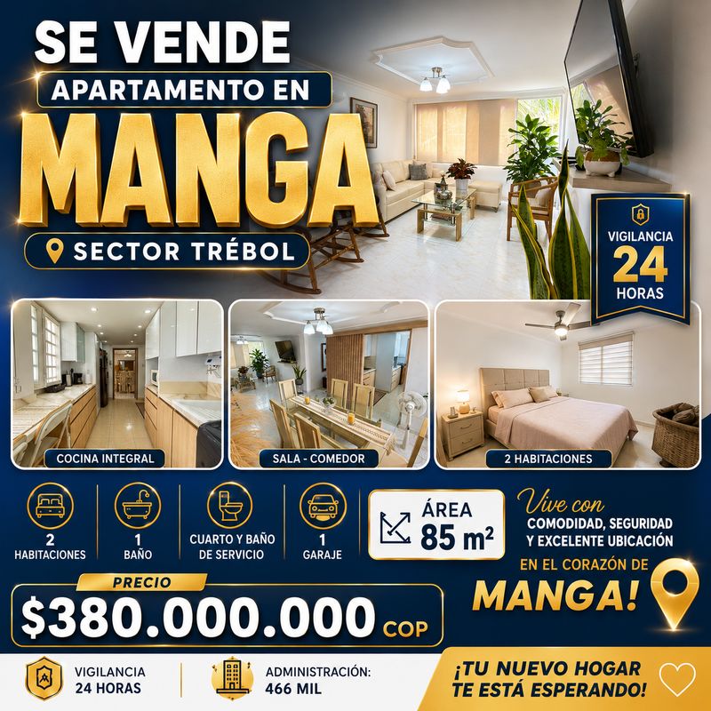 VENTA DE APTO EN MANGA