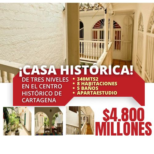 CASA HISTÓRICA | CENTRO HISTÓRICO DE CARTAGENA