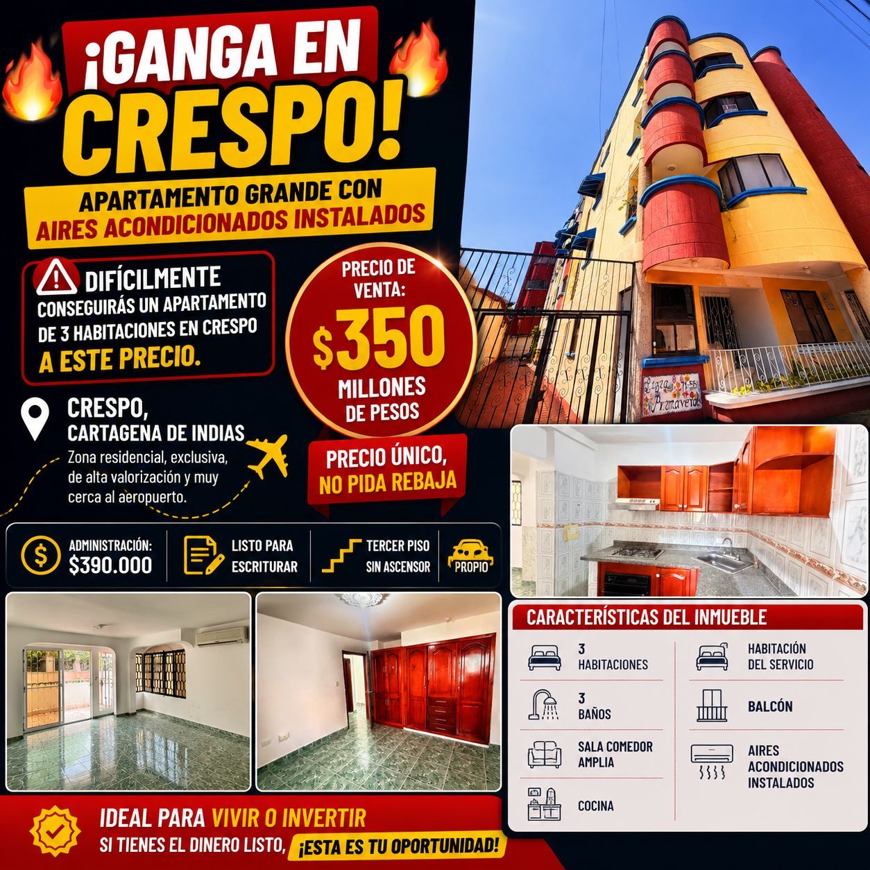 SÚPER APTO EN CRESPO DE OPORTUNIDAD SÚPER APTO EN CRESPO DE OPORTUNIDAD