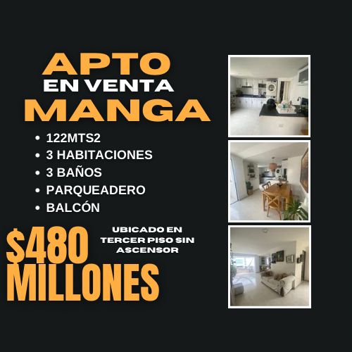 APTO EN MANGA | SIN ASCENSOR