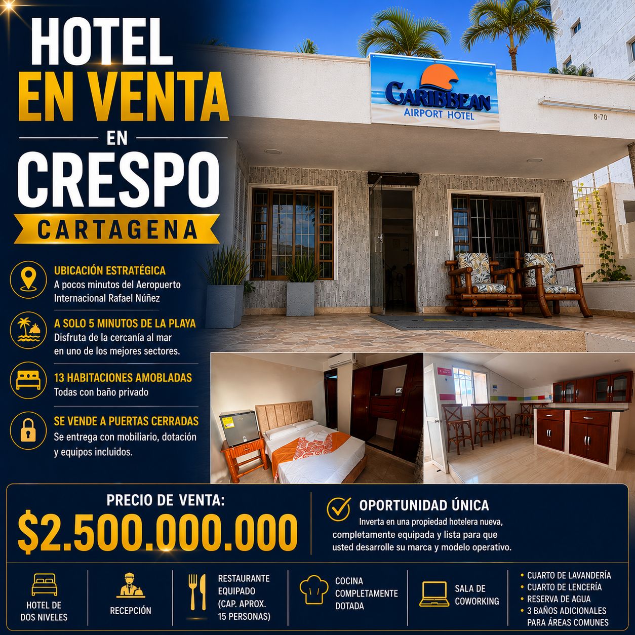 VENTA DE HOTEL EN CRESPO VENTA DE HOTEL EN CRESPO