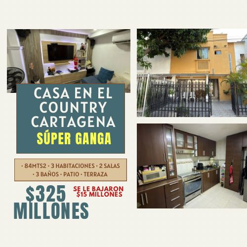 CASA EN EL COUNTRY CALLE VEHICULAR