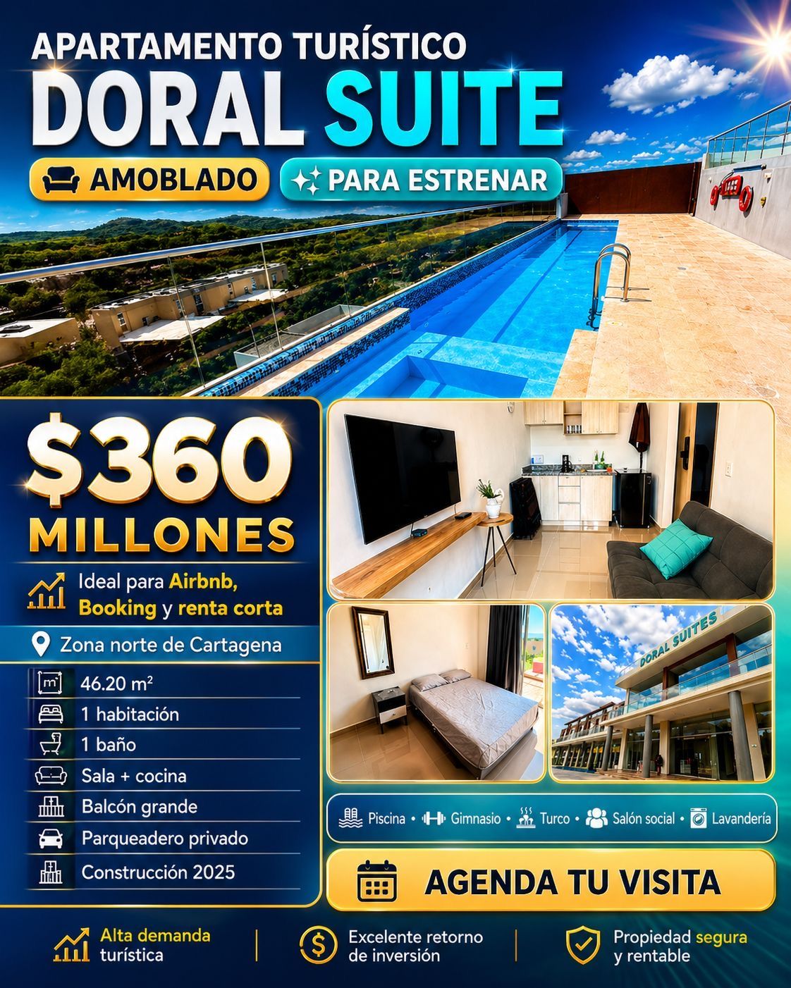 APTO TURÍSTICO DORAL SUITE