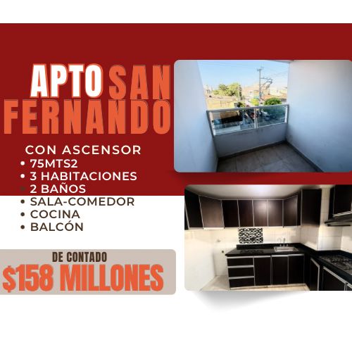 APTO EN SAN FERNANDO