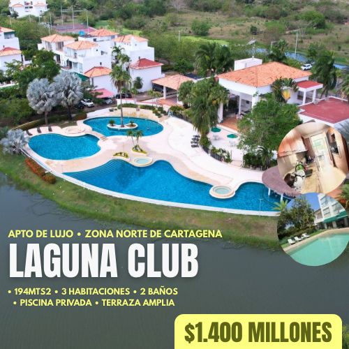 APTO DE LUJO ZONA NORTE LAGUNA CLUB