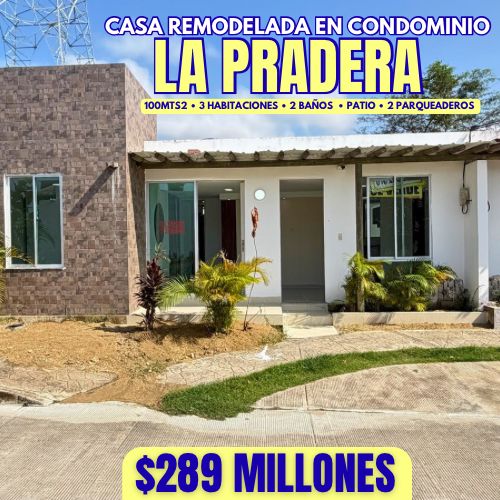 CASA EN CONDOMINIO LA PRADERA