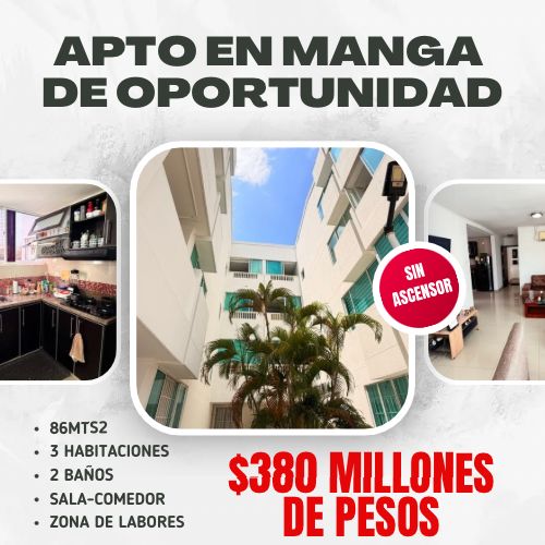 APTO EN MANGA DE OPORTUNIDAD