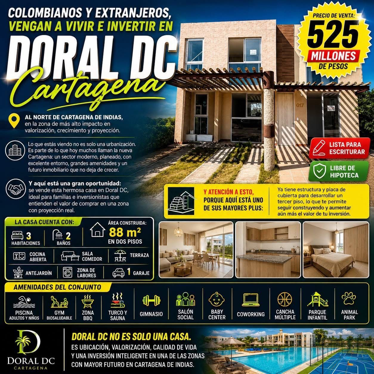 CASA EN DORAL DC ZONA NORTE