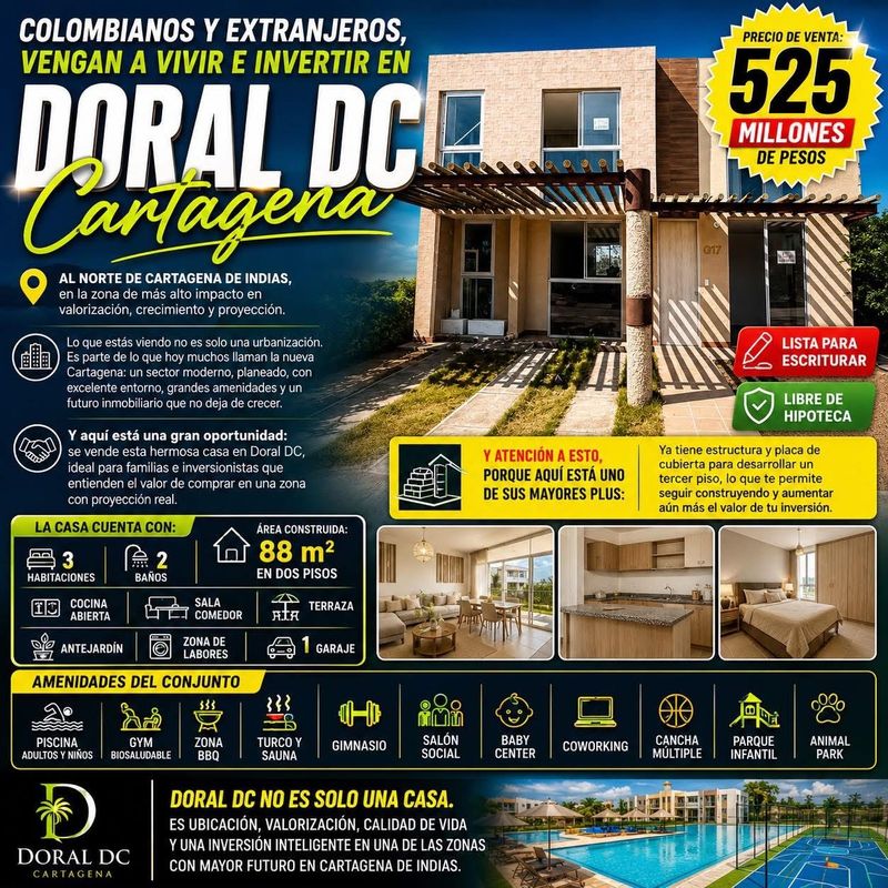 CASA EN DORAL DC ZONA NORTE