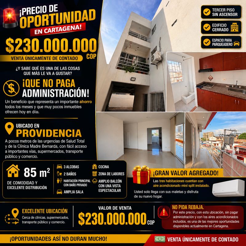 VENTA DE APTO EN PROVIDENCIA VENTA DE APTO EN PROVIDENCIA