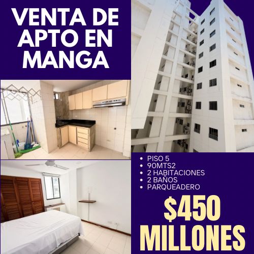 VENTA DE APTO EN MANGA