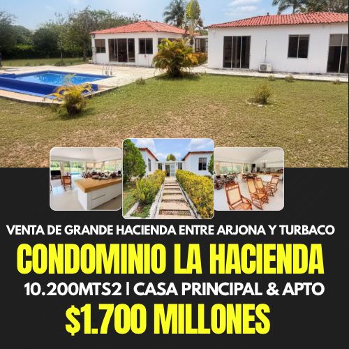 VENTA DE GRAN HACIENDA EN CONDOMINIO LA HACIENDA