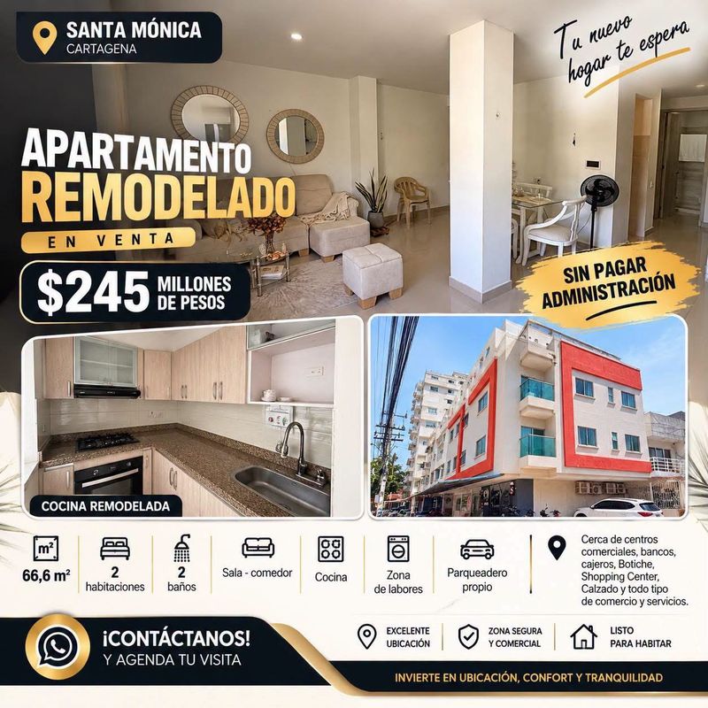 APTO REMODELADO EN SANTA MÓNICA APTO REMODELADO EN SANTA MÓNICA