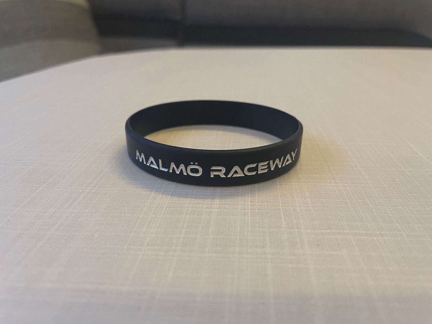 Silikonarmband Svart