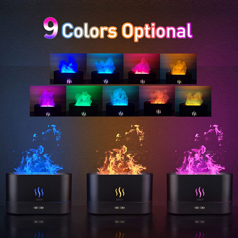 Flamme Luftbefeuchter USB Aroma Diffusor