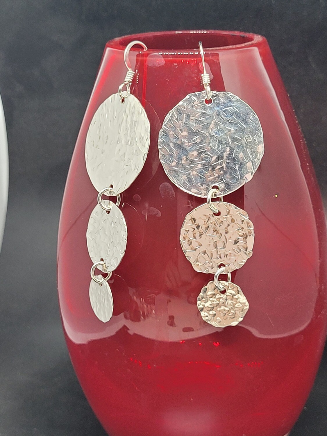Drop Circle earrings