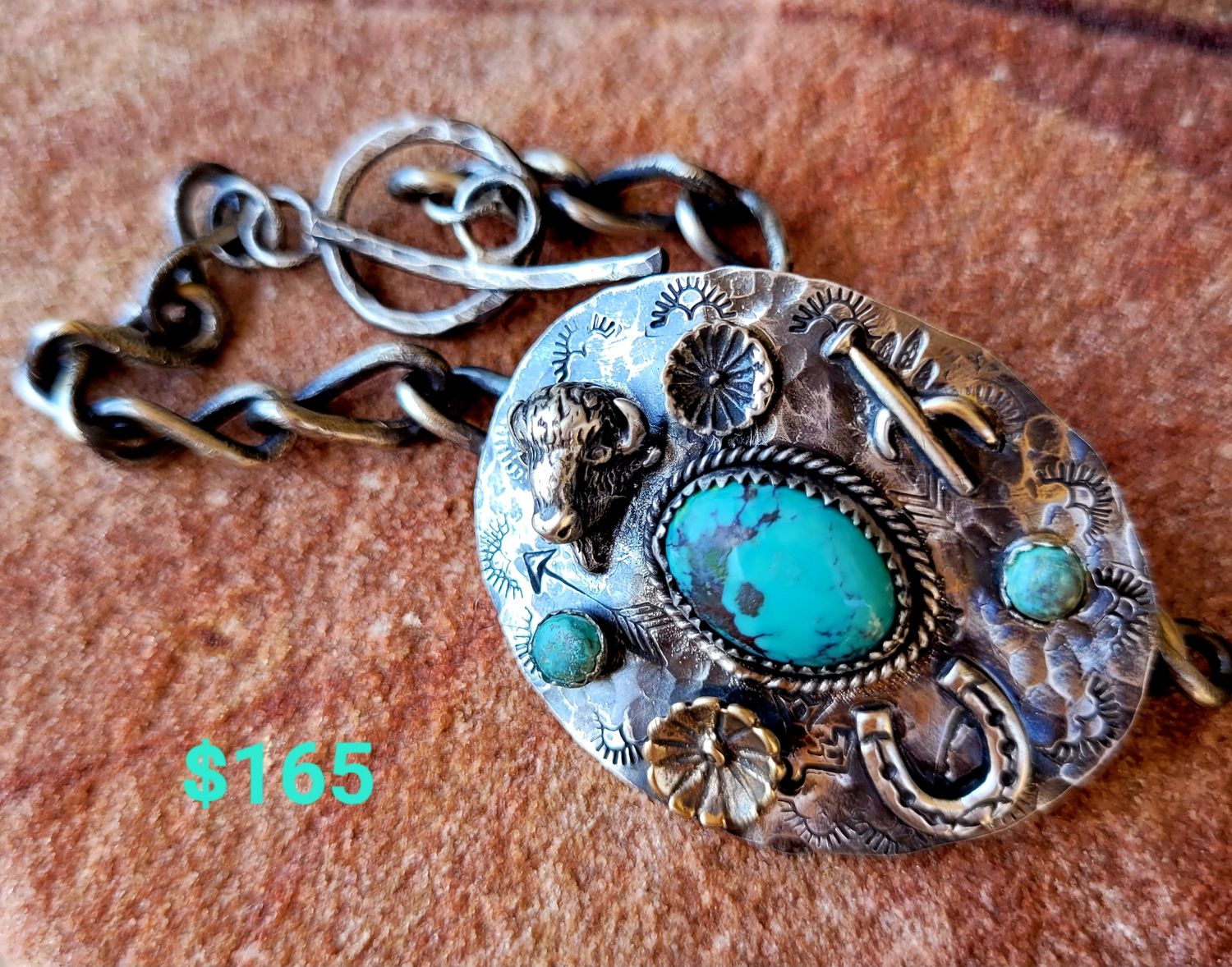 Chain bracelet  hand made sterling  chain