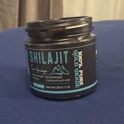 Himalayan Shilajit Resin 100% Pure Grade &quot;A&quot; - Sourced at 16,000+ feet in Himalayan Mountains