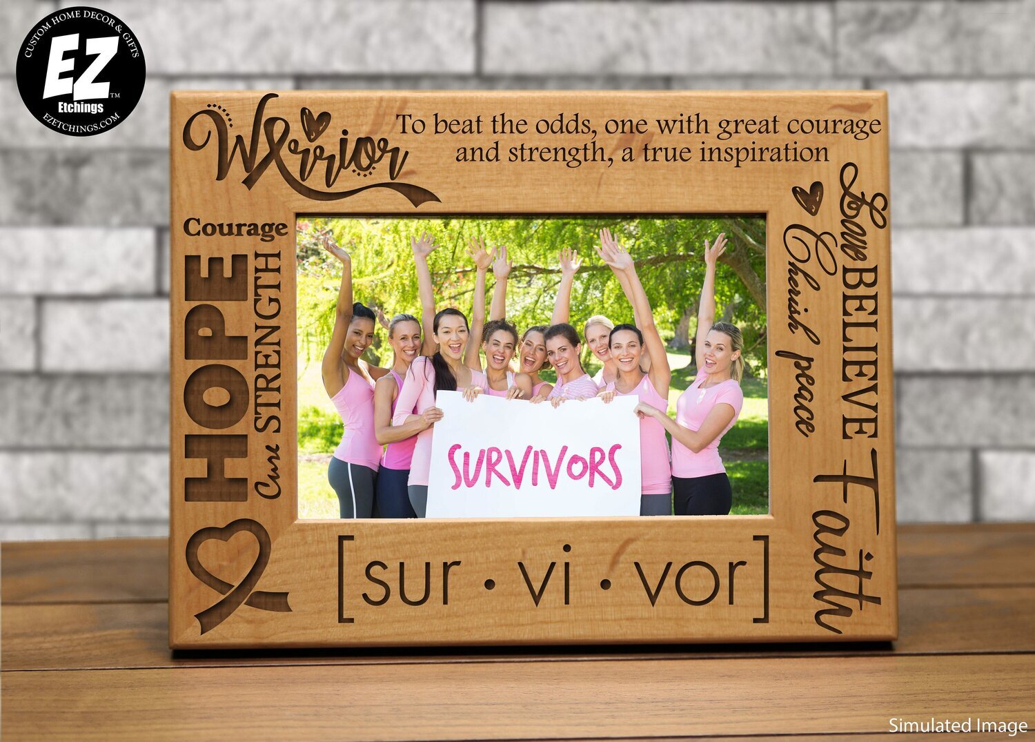 Cancer Survivor - Warrior - Breast Cancer - Faith - Inspirational - Hope - Strength