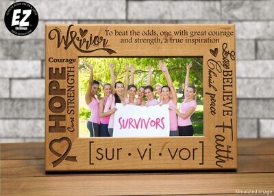 Cancer Survivor - Warrior - Breast Cancer - Faith - Inspirational - Hope - Strength