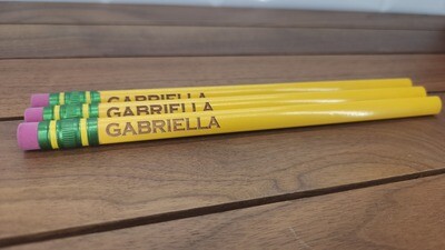 Ticonderoga My First Tri-Write Pencils with Laser Engraved Name