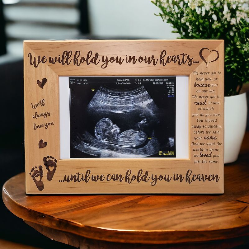 Infant Loss Memorial Frame | Baby Remembrance Gift for Pregnancy Loss | Sympathy for Miscarriage | Baby Keepsake
