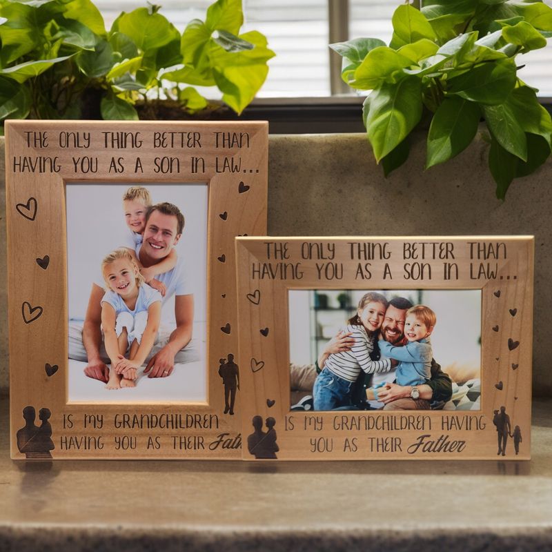 The Only Thing Better Than Having you as a Son in Law | Picture frame for Fathers Day | Birthday Gift for Son Law | Gift from In-Laws